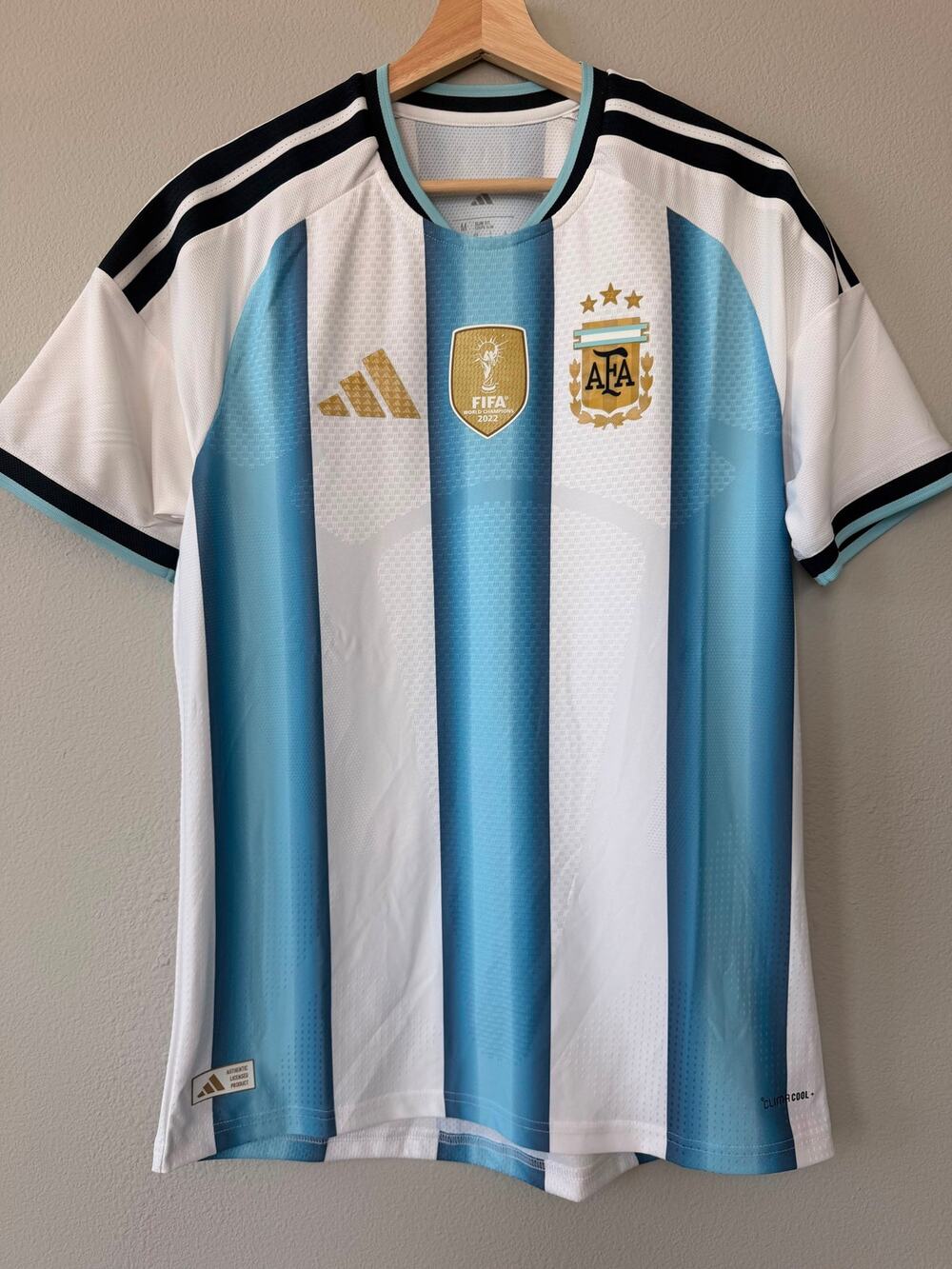 Official Adidas Argentina 2026 Authentic Player Jersey Climacool+ NWT M JM5897